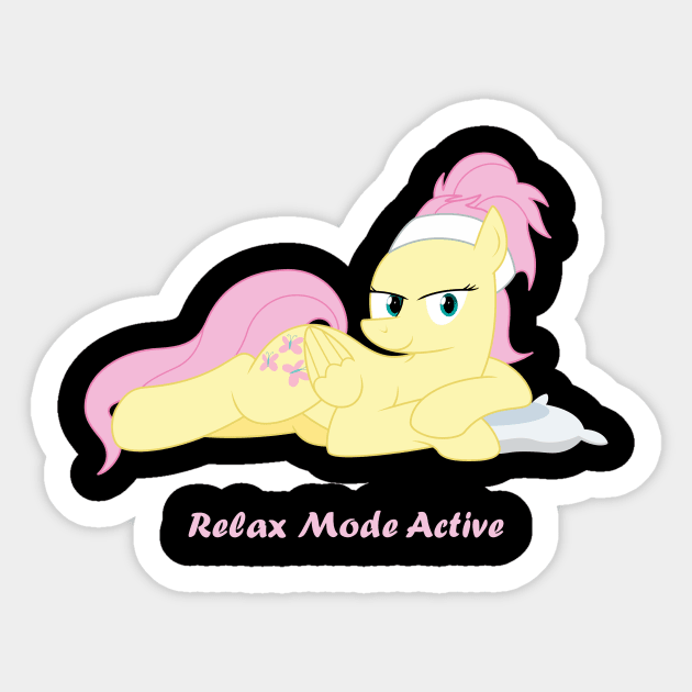 Relax Mode Active Sticker by ToxicMario